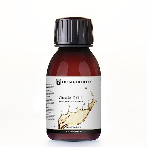 n2 Aromatherapy Natural Vitamin E Oil - 100ml - for Skin, Face, Hair, Scars, Nails, Body, DIY Beauty and Aromatherapy