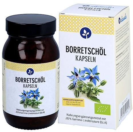 Borretschöl 500 Mg Kapseln Bio Vegan 120 stk