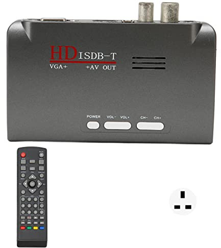 OQHAIR Caja convertidora de Video HD, Compatible con Interfaz 3D AV a convertidor de Interfaz Multimedia HD Resolución de Salida de Video Alta Ampliamente Utilizado 100?240V ABS para TV (