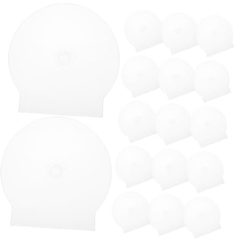 CHILDWEET 50pezzi Scatola Per Cd in Plastica Trasparente Custodia Per Dvd Singolo Custodie Standard Per Cd e Dvd Per Organizzazione e Protezione Da Graffi e Polvere