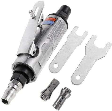 BESTonZON Luftbetriebene Gerade Formenschleifmaschine Pneumatische Druckluftwerkzeuge Zum Schneiden Schleifen Und Polieren Für Mechanische Reparaturen