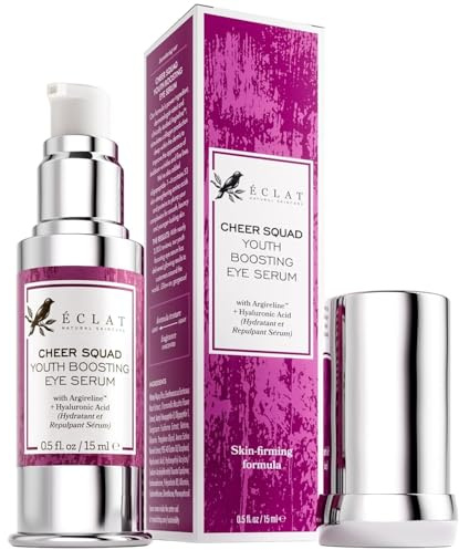 Eclat Anti-Wrinkle Eye Serum, Youth Boosting Eye Serum, Retinol Collagen Cream for Dark Circle, Hyaluronic Acid, Fast Absorbing, Fills Lines & Prevents Formation, 15ml