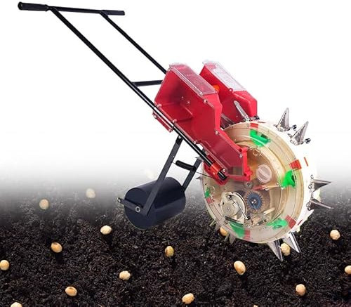 KYZTMHC Handheld Rolling Seeder, Manual Planter, Corn Seed Planter Machine, Manual Seed Planter Fertilizer Machine, Planter Agricultural Seeds Dispenser