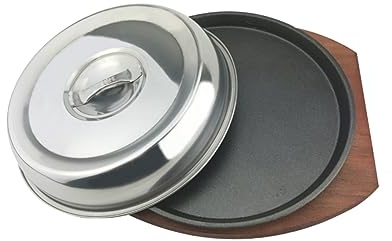 Amosfun Piatto per Barbecue Resistente in Teglia da Forno per Arrosti Vassoio da Cucina per Bistecche Facile Pulire e Duraturo