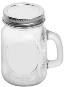 OZLCUA Pots De Confiture Mini Pot de Confiture Vide de 120ml, avec Couvercle, Bouteille étanche for jus de café, Lait, Bouteille de Stockage scellée en Verre Bocaux De Conservation
