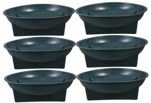 UKCOCO 6pezzi Fioriera Per Tomba Ciotola Contenitore Piante Sostituibile Ciotole Floreali Fioriera Commemorativa Per Cimitero