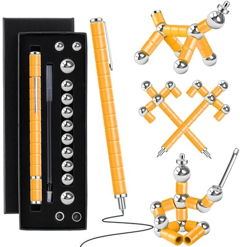 Waksox Easter Gifts, Magnetic Fidget Pen - Gift for Men Teenage Boys Girls Valentines Easter Birthday Gifts, Fidget Anxiety Relief Toy Cool Stuff Gadgets
