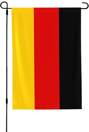 Drapeau allemand - Convient pour l'intérieur et l'extérieur - Parfait pour la maison, le jardin, les événements et les expositions patriotiques.