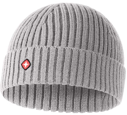 Höhenhorn Nordföhn Knitted Beanie Merinowolle Strickmütze Herren Damen Unisex Wintermütze