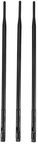 Joselin 10DBi 2.4GHz 5GHz WiFi Booster Antena Omnidireccional RP-SMA para Router RT-AC66U RT-N66U RT-N16 AC1750