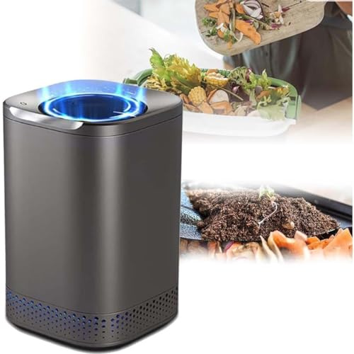 ZHJOPP Bac Compost électrique-Composteur Automatique déchets Cuisine,Cycleur déchets Alimentaires pour Un compostage Domestique Efficace,pour Un compostage Facile déchets Alimentaires