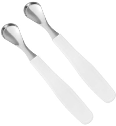 SHERCHPRY 2pezzi Spazzolino per Lingua di Design Ergonomico Raschietto per Lingua Portatile Puliscilingua per Uso Domestico Rimuove Detriti per Bocca Pulita
