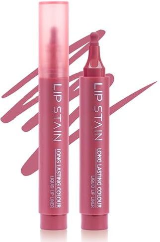 Erinde Tattoo Lip Liner Matte, Wasserfester Lip Marker, Langanhaltend und Hochpigmentiert, Präzise Spitze für Definierte Lippenkonturen, No Transfer & Smudgeproof, Nude Lipliner #03