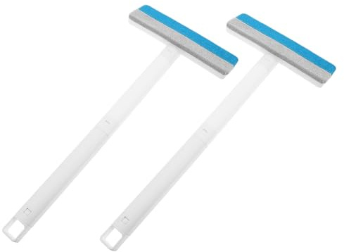 FONDOTIN 2pcs Double-sided Pet Hair Remover Brush for Carpet and Pet Bed Cleaning, Reusable Lint Roller for Dog on Sofa, Clothes, Car Seats, Multifunctional Hair Duster