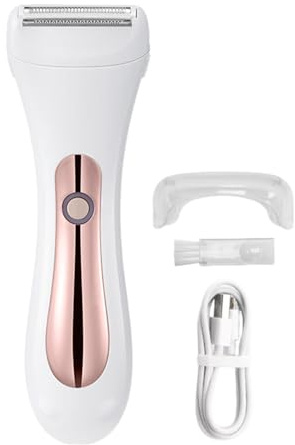 Lunaobrik Trimmer Per La Zona Bikini Per Donne | Rasoio Elettrico Ricaricabile per la Depilazione Femminile | Rifinitore per Zone,Per Viaggi Vacanze Appartamenti Dormitorio Universitario Bagno