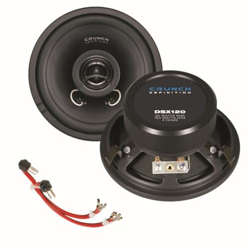 ACR-Bad Hersfeld Crunch DSX120 12 cm 2-Wege-Koaxial-Lautsprechersystem für Armaturenbrett für W124 E-Klasse Limousine und Coup©