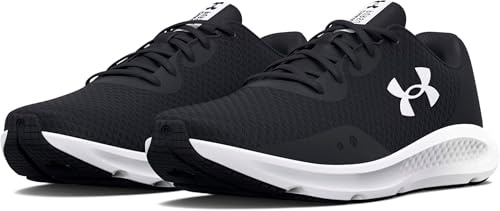 Under Armour UA W Charged Pursuit 3, Sneaker, dam, Black/Black/White, 37.5 EU