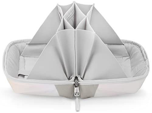 Inateck Elektronik Case, Spritzwassergeschützte Zubehörtasche, USB Kabel Gadget Organizer Tasche, Reisefreundlich