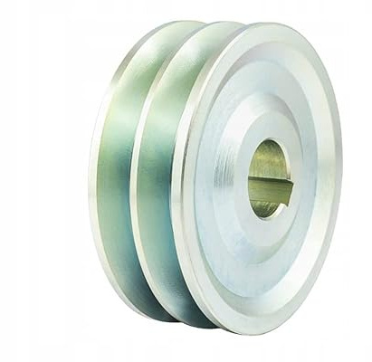 Keilriemenscheibe HA SPA 2x13mm 100mm Doppelscheibe Riemenscheibe E-Motor Riemenrad Elektromotorantrieb Keilriemen Riemenantrieb (Bohrung: 28mm, Nut 8mm)