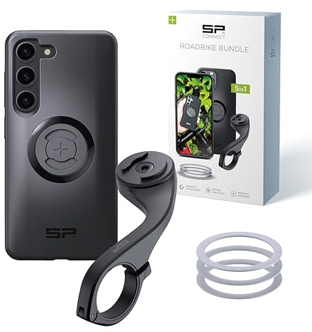 SP CONNECT Road Bike Bundle | SPC+ | kompatibel mit Samsung S23 | Handyhalter für Road Bike| Fahrrad Handy Halterung Gadget
