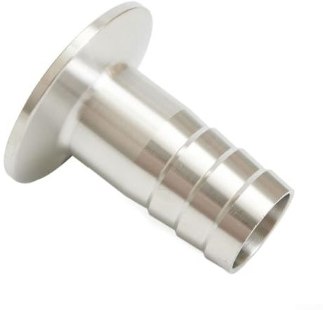 1 5 Tri Clamp to 1 Barb Stainless Steel Sanitary Hose Fitting (OD 50 5mm), and Long Lasting