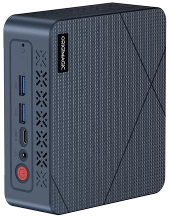 origimagic C1 Mini PC N97(up to 3.6GHz 4C/4T), Desktop PC 16GB DDR4 512GB SSD,Triple Display/W11 pro/WiFi 5 /BT5.0/2.4GRJ45,Desktop PC for Office/Home/Education