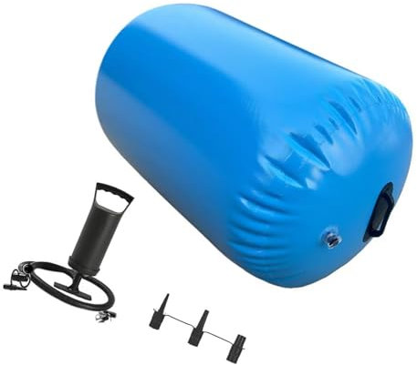 Aymzbd Air Roller Gymnastik Roller Barrel Aufblasbare Tumbling Roller für Körperkoordination, 0.9mx1m