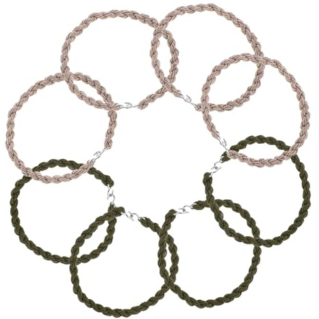 TOYANDONA Leggings de Correa de Arranque Cintura Banda elástica Correas elásticas Senderismo pequeño Accesorios para Botas Bandas para Botas al Aire aleación de Aluminio