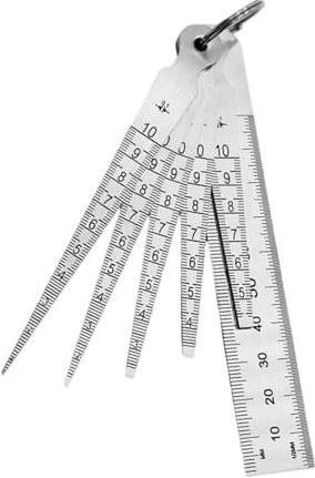 Set di spessimetri professionali affusolati con bordi uniformi ad alta precisione per regolazioni meccaniche sicure, set di misurazione di spazi multipli di dimensioni