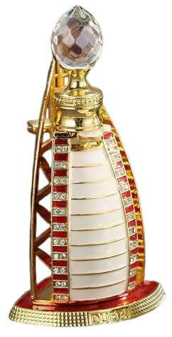 Aceite de perfume árabe, fragancia de larga duración de 15 ml, perfume de Dubái con lujosa botella con forma de velero para mujer, decoración del Hogar