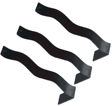 TEMPNAP 3 Stück Pack Acryl Haarnadelhalter Schwarz Organizer für Haarspangen und Haar Accessoires Bruchfestes Aufbewahrungsregal für Mädchen Glatte Kanten Praktischer Ständer für Zuhause