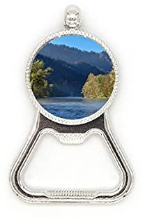 River Mountain Hill Foresta Riflessione acqua metallo birra tappo apribottiglie Duty acciaio inox