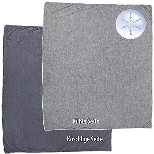 Wilson Gabor Bettdecke: 2in1-XXL-Mikrofaser-Decke mit kühler & kuschliger Seite, 200 x 220 cm (Mikrofaserdecke, Mikrofaser Bettdecke, 2 1)