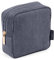 MAGEFY Kleine Make up Tasche für Frauen Mädchen, Reise Cord Kosmetiktasche Make up Tasche mit Reißverschluss Kosmetiktasche mit Fächern (Schwarz)