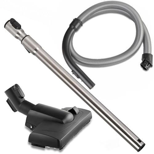 Saugschlauch Schlauch Griff Rohr und Bodendüse kompatibel mit Miele Complete C3, EcoLine und Powerline