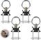 4 Piezas Anillos de Amarre, Anillas de Amarre para Sistema de Raíles 39 × 60 mm, Accesorios para Furgonetas, Adecuado para Remolques, Vehículos Recreativos y Furgonetas