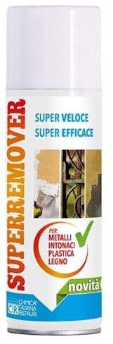 Cir Sverniciatore Extra Forte Restauro Ristrutturazione Metalli Intonaci Plastica Legno Superremover Spray Flacone 200 ml