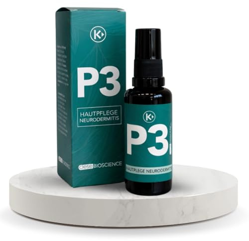 clese P3® Neurodermitis-Spray (50ml) – 100% veganes Hautspray | Mikrobiomfreundlich | Beruhigt gereizte & trockene Haut | Ohne Kortison | Für empfindliche Haut | Made in Germany