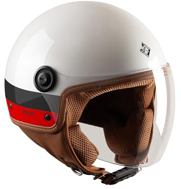 A.C. Milan Casco El'jettin Tucano Urbano - Producto Oficial Unisex Adulto