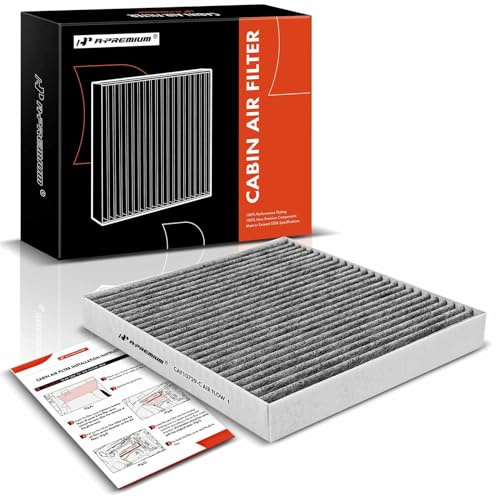 A-Premium Cabin Air Filter with Activated Carbon Compatible with Chrysler, Dodge, Jeep & Ram Models - 200, Sebring, Avenger, Caliber, Journey, Compass, Patriot, 1500, 2500, 3500 - Replace# 5058693AA