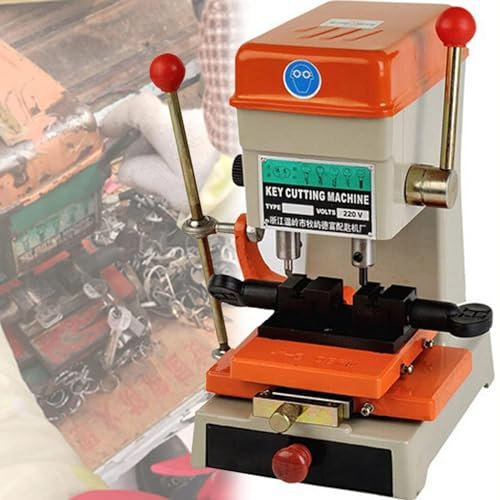 DDZJTPP Multifunctional Cutting Machine Vertical Key Duplicating Machine Drilling Machine Copy Tool Drill Maker Locksmith Equipment For Door and Car Lock Key