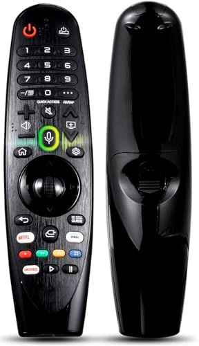 Voice-Magic-Fernbedienung für LG-TV–Ersatzfernbedienung, Kompatibel mit LG Smart OLED Thinq WebOS TVs für AKB75855501 AN-MR24GN AN-MR23GN AN-MR22GN AN-MR21GA AN-MR20GA