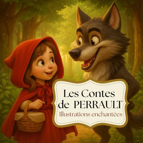 Les Contes de Perrault – Illustrations enchantées | Édition intégrale illustrée | Contes classiques pour enfants et adultes | Livre cadeau: Un recueil ... illustrés dans un style féerique