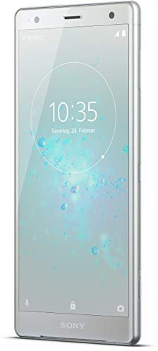 Sony Xperia XZ2 Smartphone (14,5 cm (5,7 Zoll) IPS Full HD+ Display, 64 GB interner Speicher und 4 GB RAM, Dual-SIM, IP68, Android 8.0) Liquid Silver - Deutsche Version