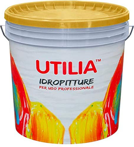 Idropittura Lavabile Traspirante per Interni antimuffa colore bianco confezione da 14 litri