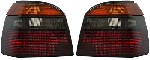 Diederichs GTI Rückleuchte Set für VW Golf III Bj. 10.1991-9.1997, R5W P21Wx4, Grau, Orange