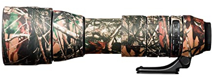 easyCover - Lens Protection Camouflage Cover - Objektivschutz - Schutz für Ihr Kameraobjektiv - Geeignet für Tamron 150-600mm F/5-6.3 Di VC USD G2 - Wald Camouflage