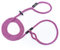 Harness Lead No Pull Dog Harness and Leash Set, Anti Pull Dog Harness, One-Piece Cushioned Rope Safely Prevents Escaping and Pulling *New Insert is Removable (Medium/Large, Pink/Purple)