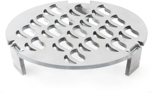 mocisa Grilleinsatz 200x6mm für Feuerplatte | Grillplatte | Ø 20cm | Feuertonnen | Kugelgrills