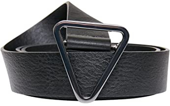 Urban Classics Unisex Synthetic Leather Triangle Buckle Belt